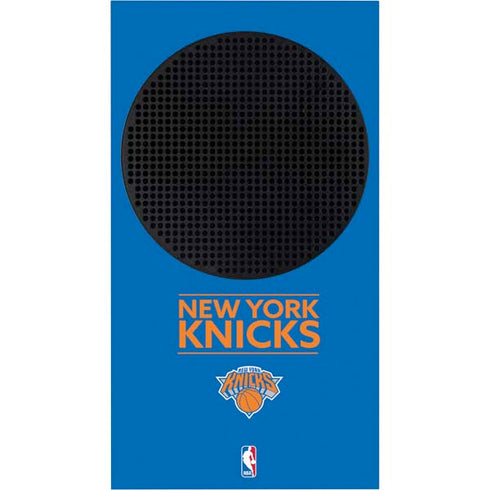 NBA New York Knicks Standard - Blue Xbox Series S Console Skin